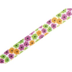 Mimi  flores verde, rosa,...