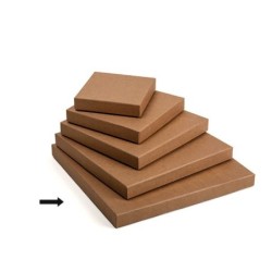 Caja rígida Kraft Ruche