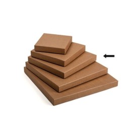 Caja rígida Kraft Ruche