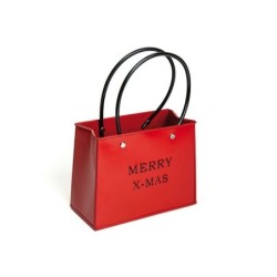 Bolsito metal  rojo Mery...