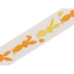 Cinta conejo alegre naranja...