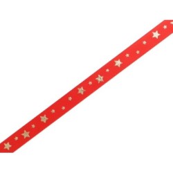 Cinta estrellas rojas