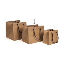 Bolsa lujo 28x22x17 blanco...