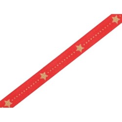 Cinta camino estelar rojo