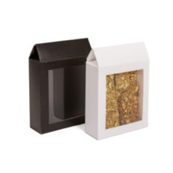 Caja c/ventana y cubeta negro