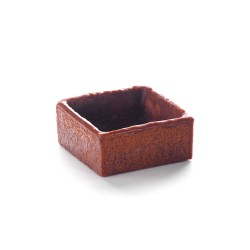 Pequeña cuadrada chocolate