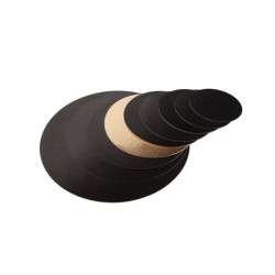 Soporte negro/oro Ø300mm