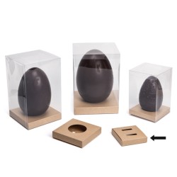 Zócalo kraft para huevo