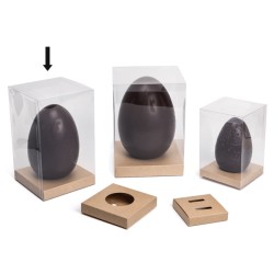 Zócalo kraft para huevo