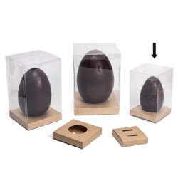 Zócalo kraft para huevo