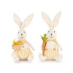 Conejo y coneja amarillo...