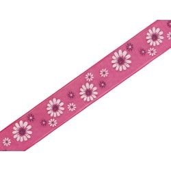 Cinta péndulo de flor fuschia