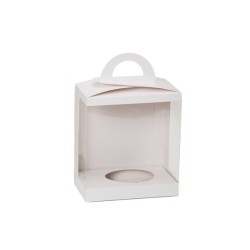 Caja Vitrina blanca