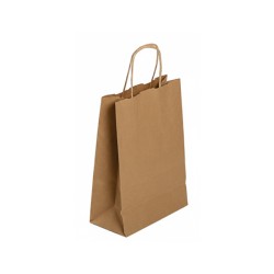 Bolsa papel asa retorcida...