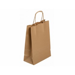 Bolsa papel asa retorcida...