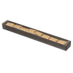 Reglette funda larga negra