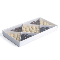 Caja Arlequín Blanca