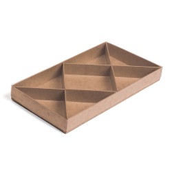 Caja Arlequín Kraft