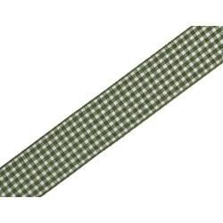 Cinta Vichy verde 25mm