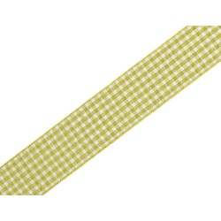 Cinta Vichy verde 25mm